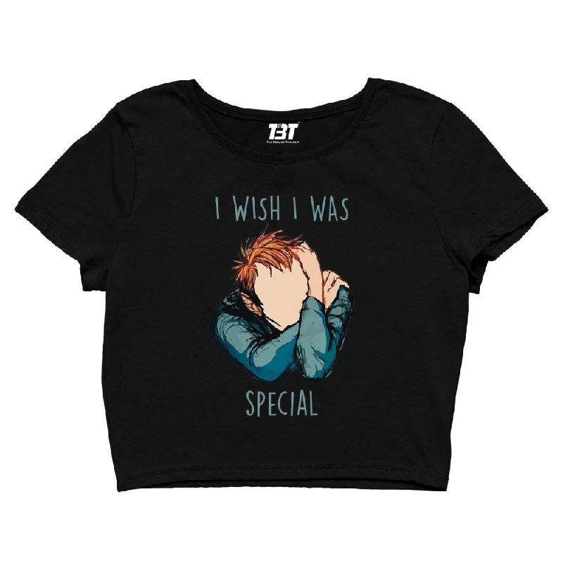 Radiohead Crop Top - I Wish I Was Special