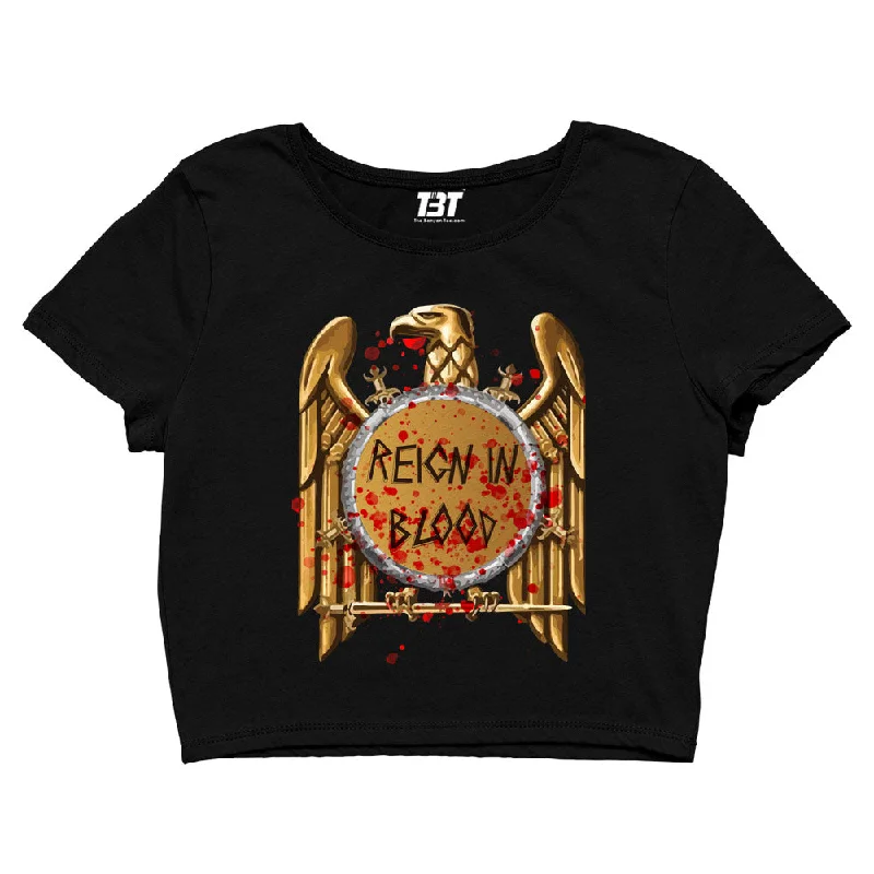 Slayer Crop Top - Reign In Blood