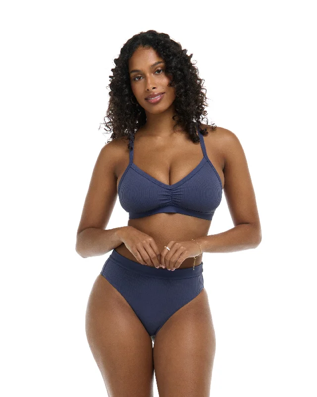 Ibiza Drew D-F Cup Swim Top - Dusk