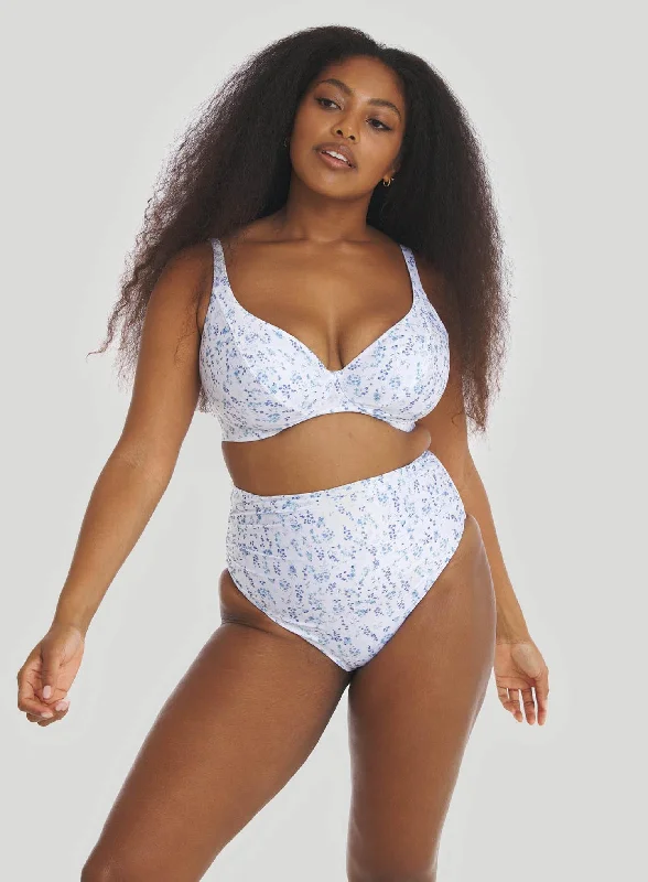 Marvell Lane: Sascha Bikini Top Dellie Dellie Print