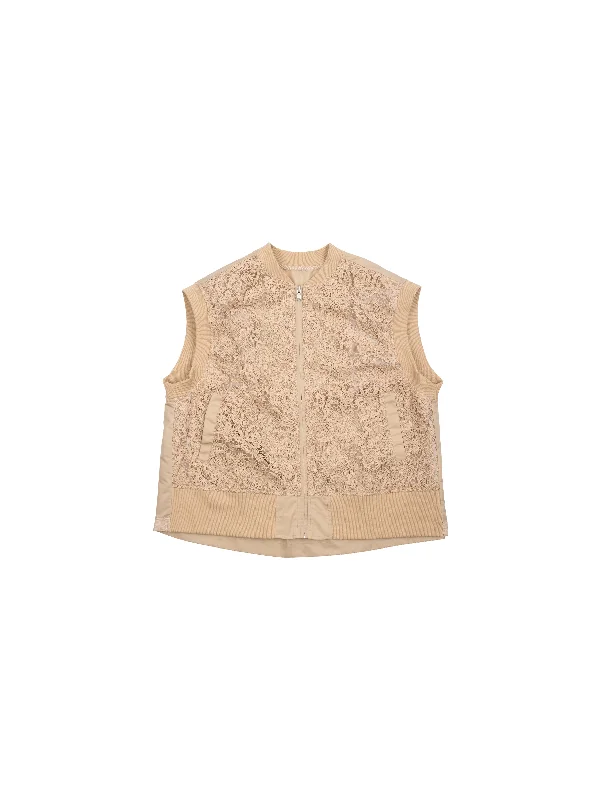 Cutwork Lace Bobmer Vest