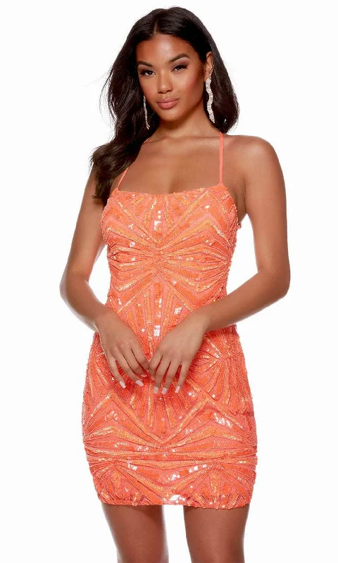 Alyce Paris 4658 - Scoop Fitted Cocktail Dress